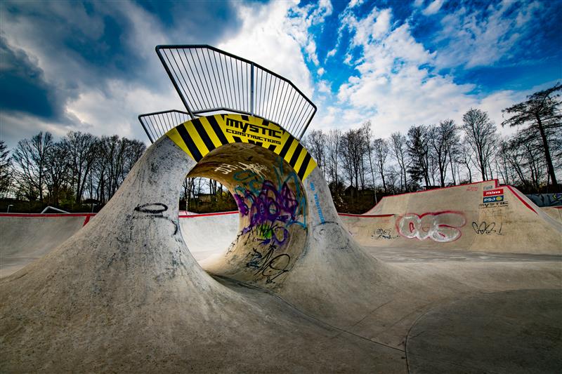 Skatepark a pumptrack u Českého mlýna budou osvětleny