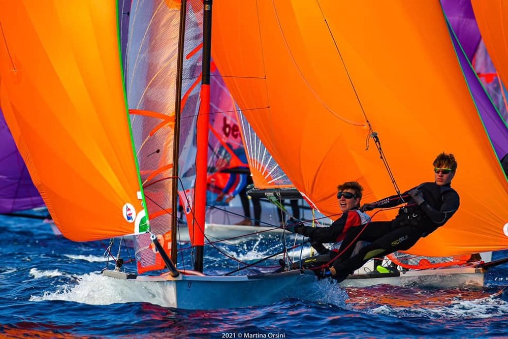 Michal a Lukáš Krsičkovi z pražského Yacht Clubu CERE. 