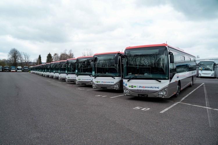 31 nových autobusů v Jihomoravském kraji