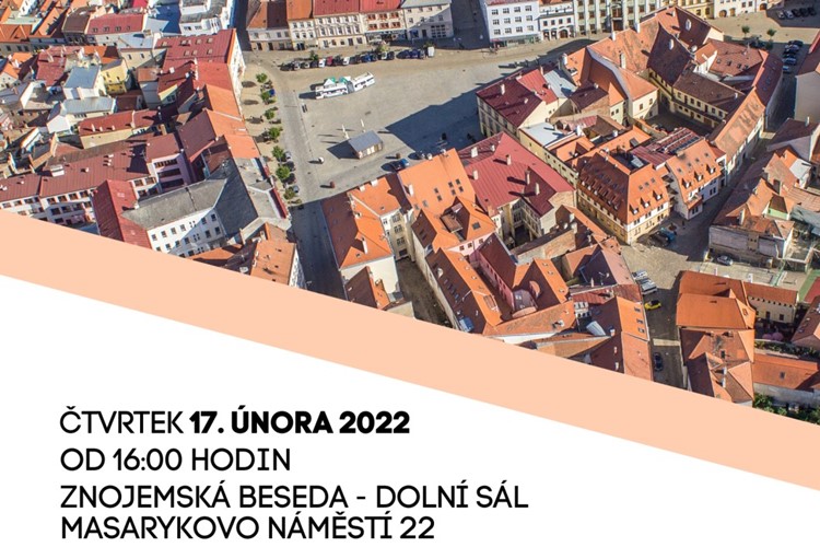 Znojmo chce zatraktivnit Horní náměstí dle přání občanů. Přijďte se s návrhem úprav seznámit