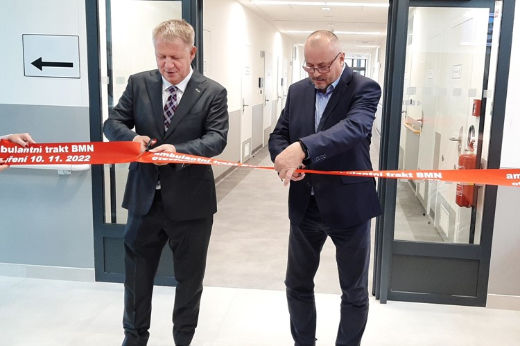 Bohumín slavnostně otevřel nový ambulantní trakt nemocnice