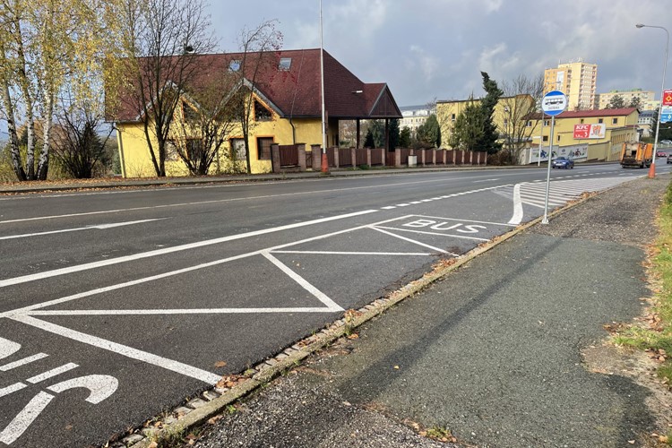 V Trutnově přibyla nová autobusová zastávka