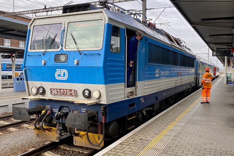 České dráhy zahájily zkušební provoz pod dohledem ETCS na trati z Olomouce do Uničova 