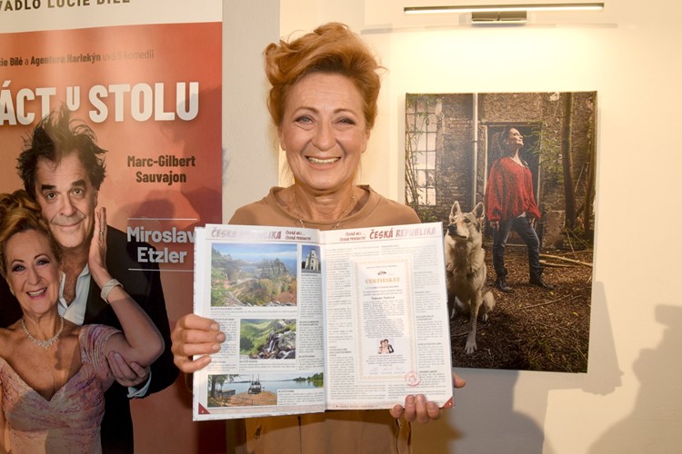 Simona Stašová je nově zapsána v knize rekordů