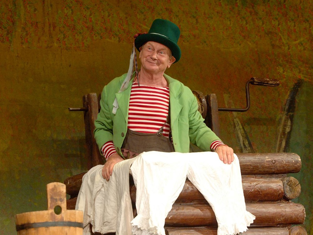 Josef Dvořák jako vodník Čochtan.