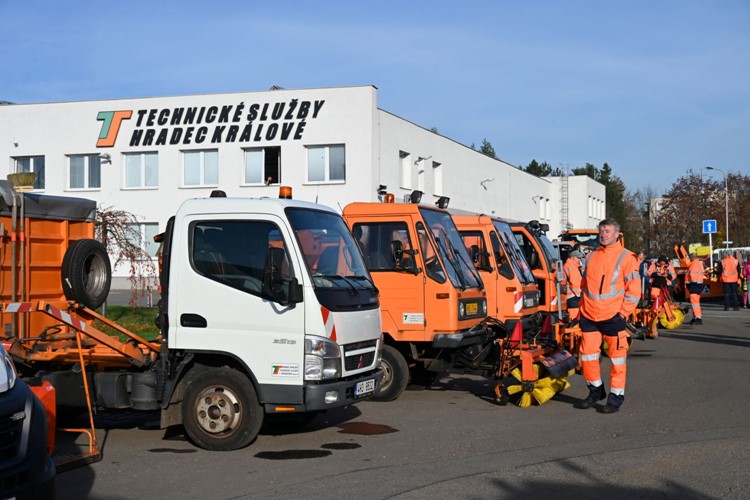 Technické služby jsou připraveny na zimní sezónu