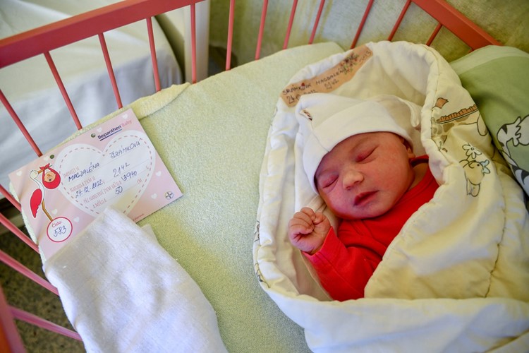 Magdalénka se narodila o Štědrém večeru stejně jako její maminka Míša