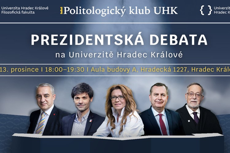 Prezidentská debata na Univerzitě Hradec Králové