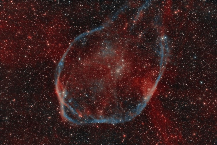 Česká astrofotografie měsíce za leden 2022 - obří duch na obloze