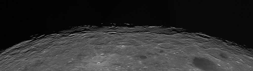 Astrofotograf Václav Kubeš zachytil vzácně pozorovatelnou část Měsíce - Mare Orientale. 