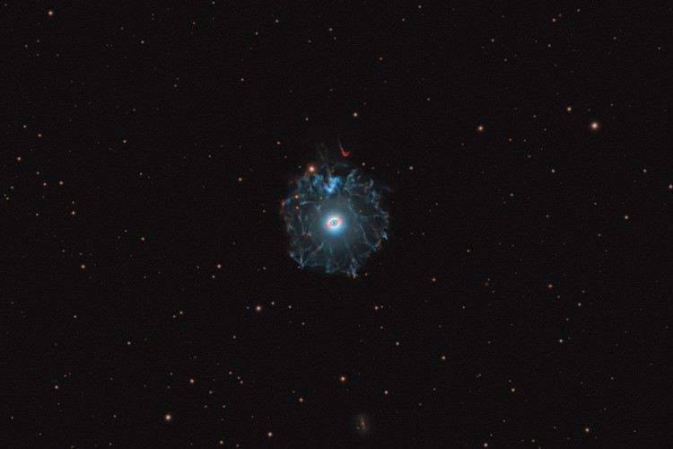 Titul Česká astrofotografie měsíce za červen 2022 získal snímek Kočičí oko
