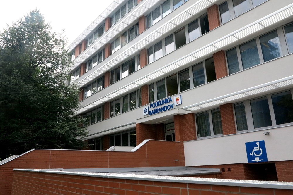 Poliklinika na Barrandově.