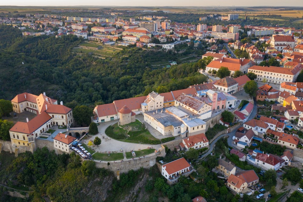 Areál bývalého pivovaru ve Znojmě.