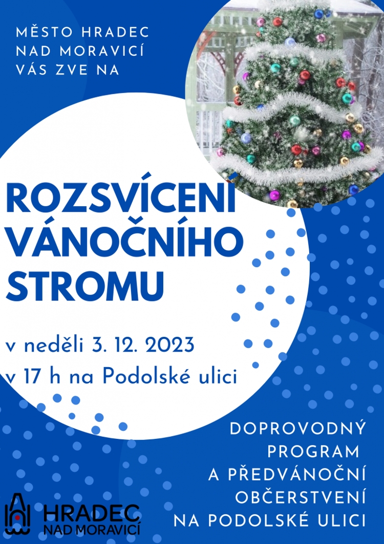 Rozsvícení vánočního stromu