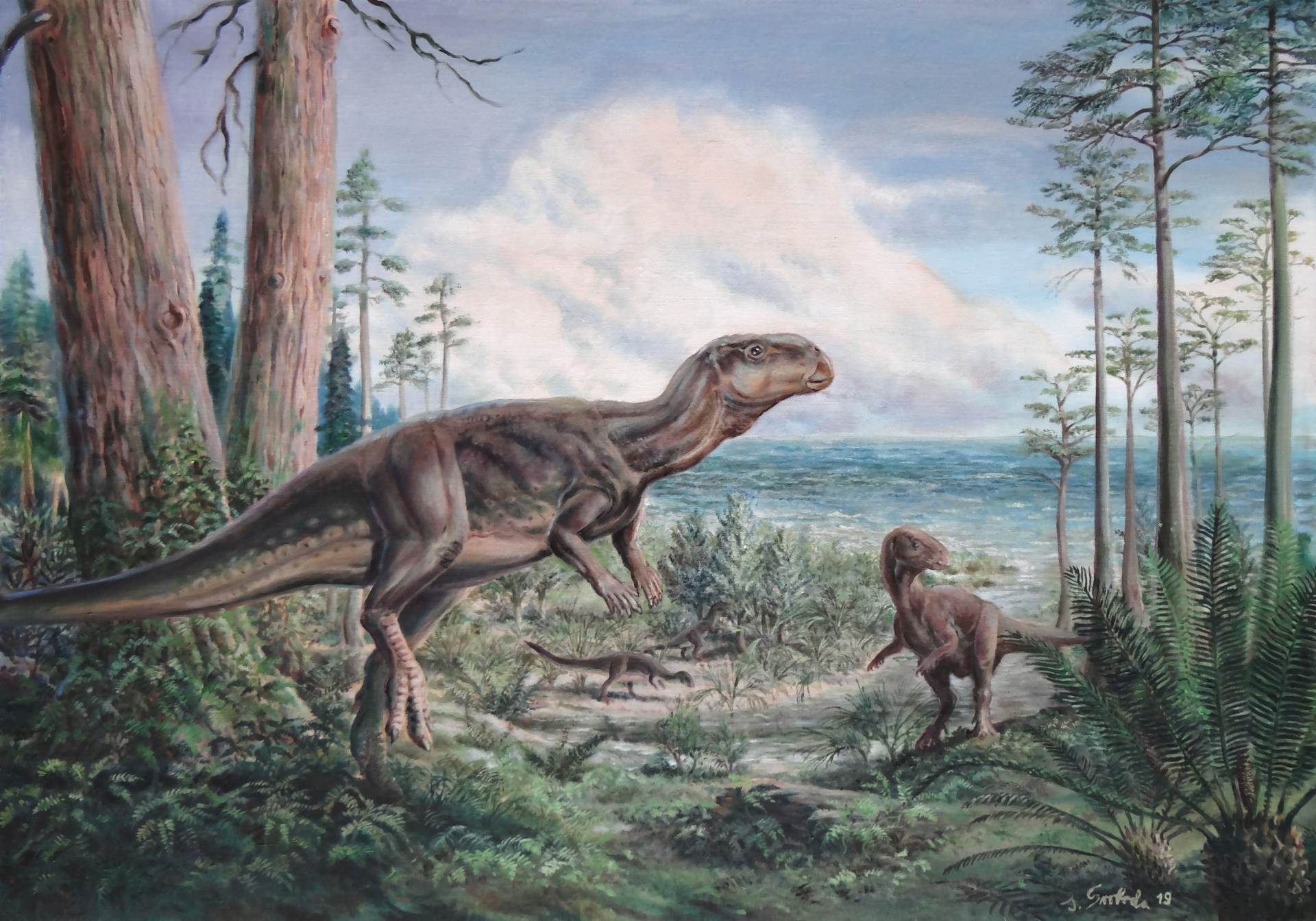 Cesty do pravěku / Zdeněk Burian a volné sdružení výtvarníků PAS (Paleoart)