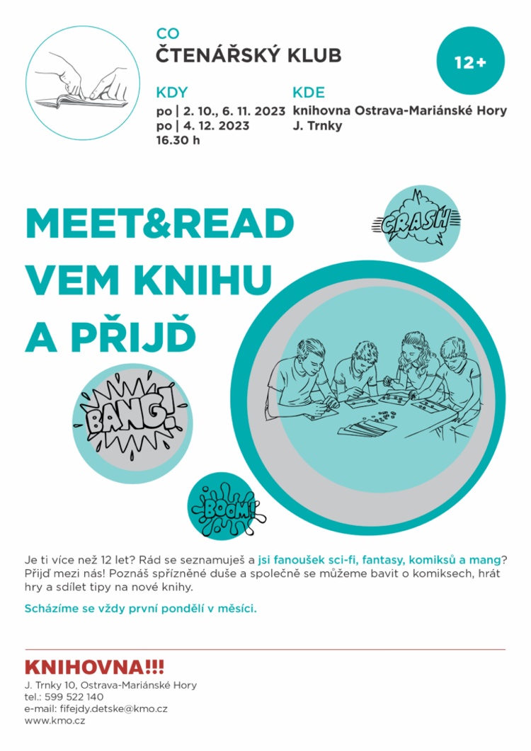 MEET & READ – VEM KNIHU A PŘIJĎ