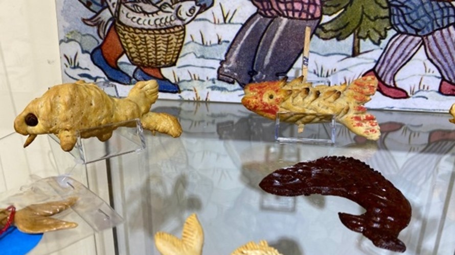 Výstava seznamuje s využitím ryb v lidové kuchyni i v léčitelství