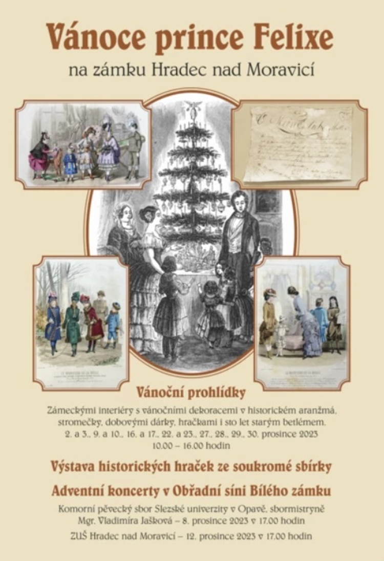 Vánoce prince Felixe na zámku Hradec nad Moravicí