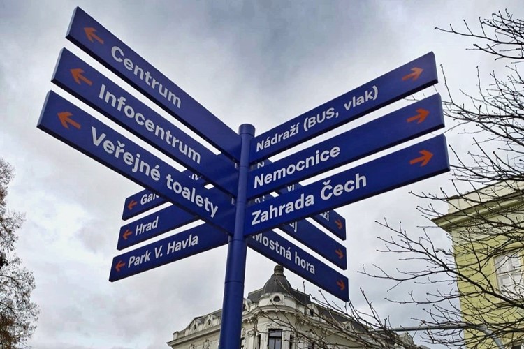Litoměřice mají nový navigační systém
