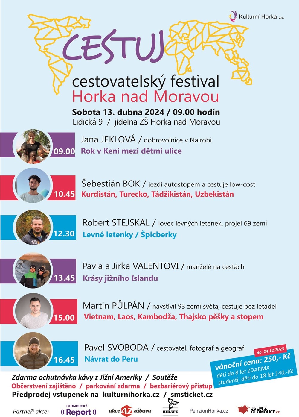 Cestovatelský festival Cestuj