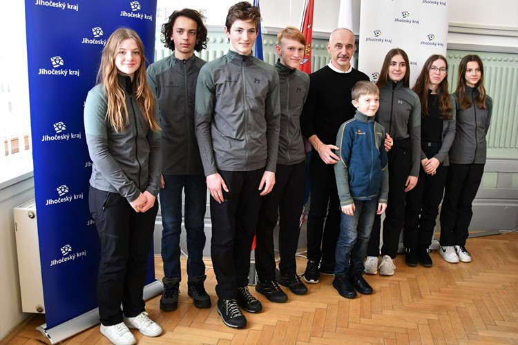 Jihočeský kraj ocenil medailisty z her X. zimní olympiády dětí a mládeže ČR