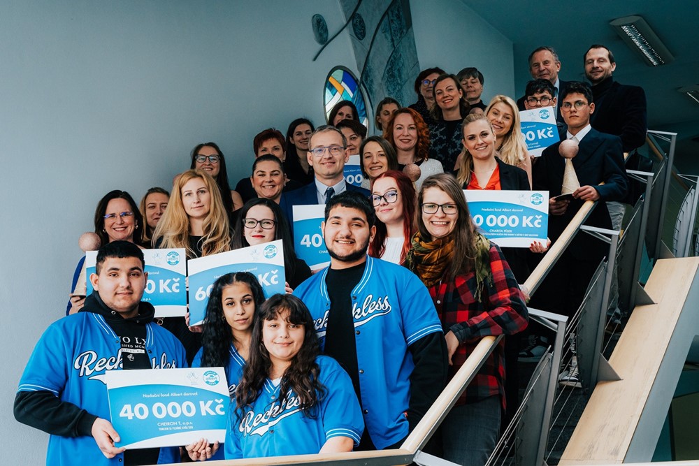 Nadační fond Albert podpořil v JIhočeském kraji 8 organizací částkou 400 tisíc korun.