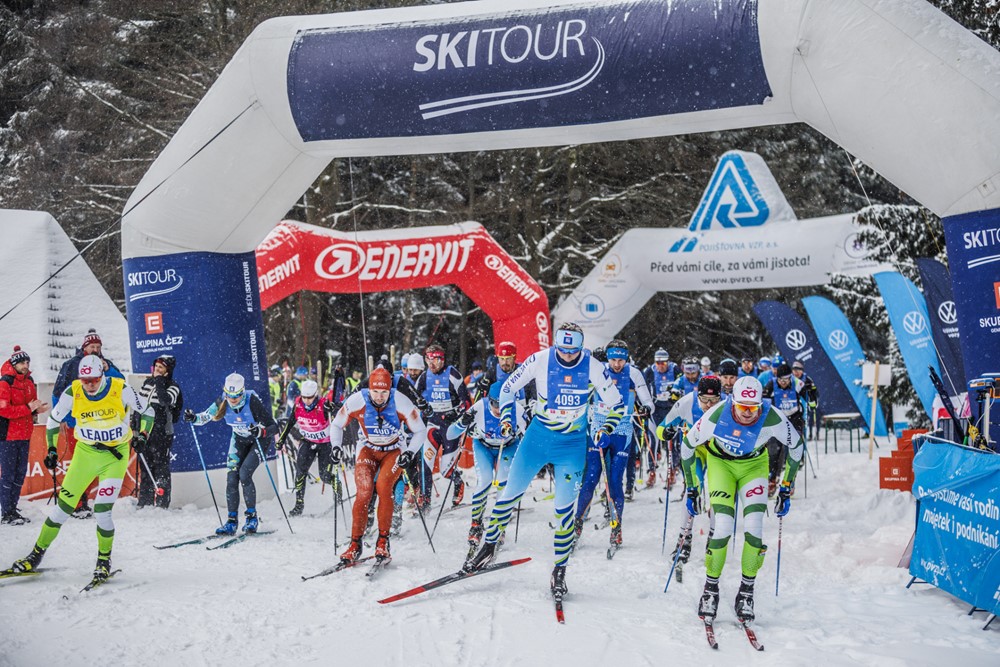 Start 40 km klasicky.