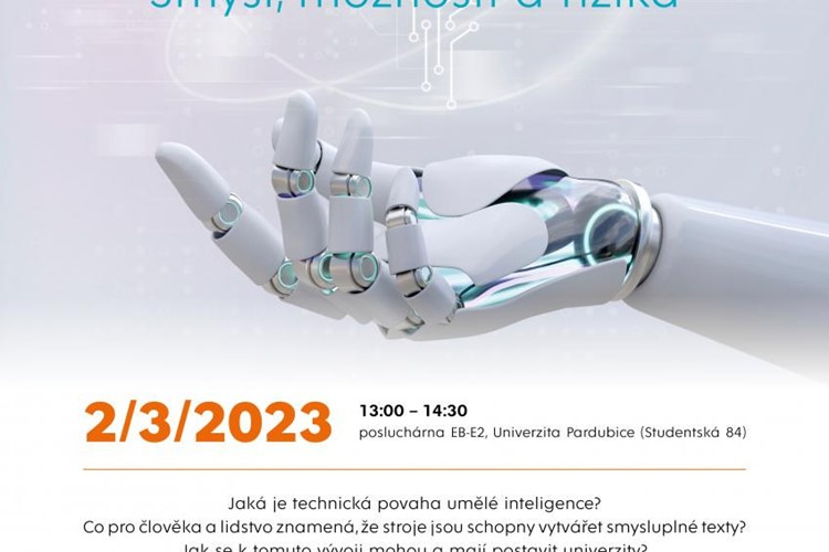 Univerzita Pardubice zve na debatu o umělé inteligenci