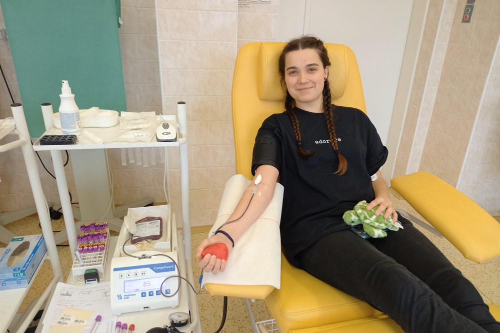 Studenti obsadili AGEL Transfúzní službu v Bruntále.