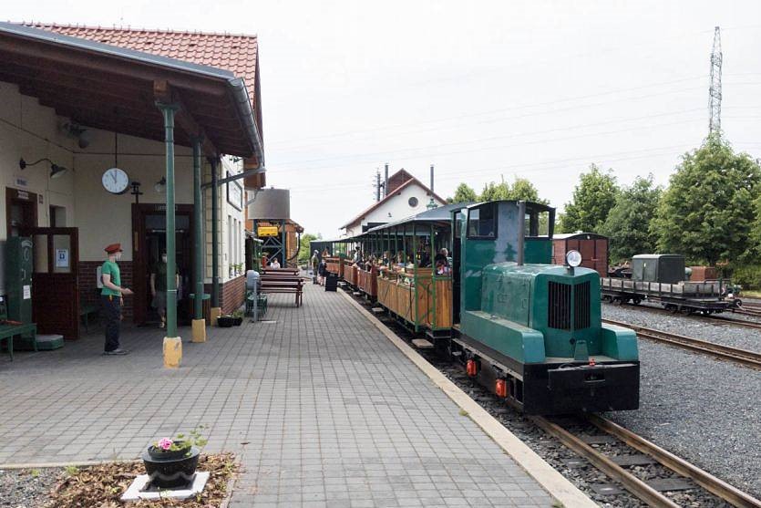 Kolínská řepařská drážka nabízí kromě svezení spoustu vyžití na celé trase