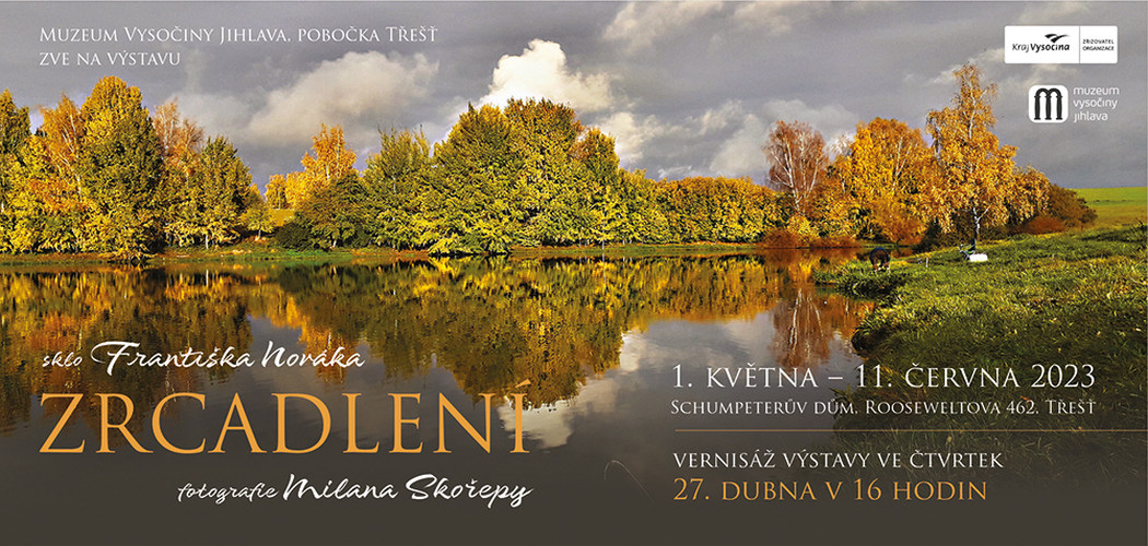 Fotografie Milana Skořepy a sklo Františka Nováka
