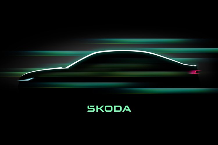 Škoda Auto poodkrývá první detaily k blížícímu se odhalení nových generací vozů Superb, Superb Combi a Kodiaq 