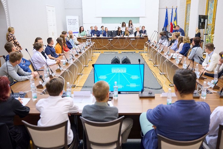 Zlínská radnice přivítala školní parlamenty