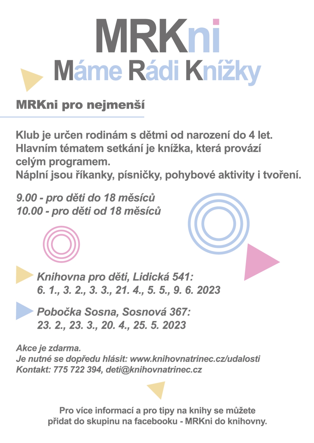 MRKni pro nejmenší