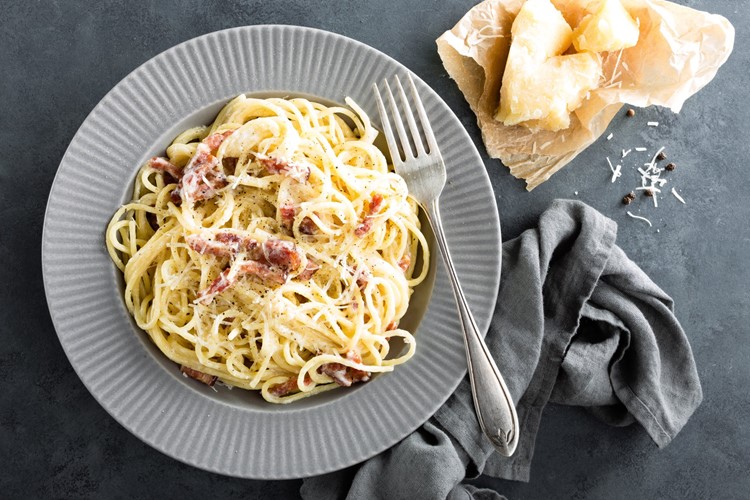 Snadné špagety carbonara