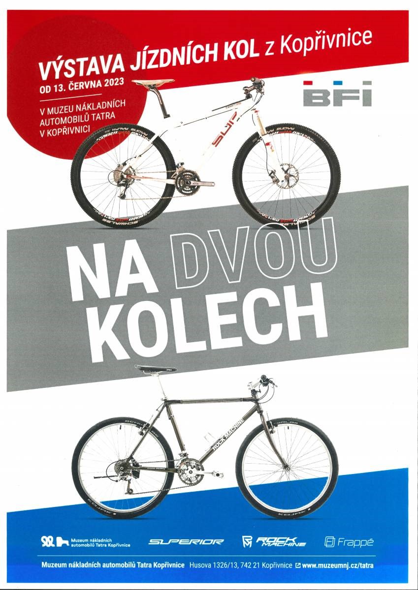 Výstava mapuje historii výroby úspěšné kopřivnické značky SUPERIOR BIKES