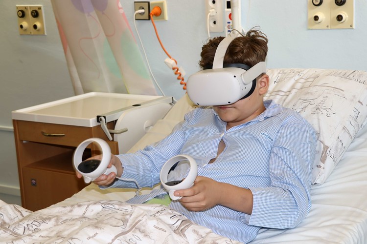 Virtuální realita odbourává strach u dětských pacientů