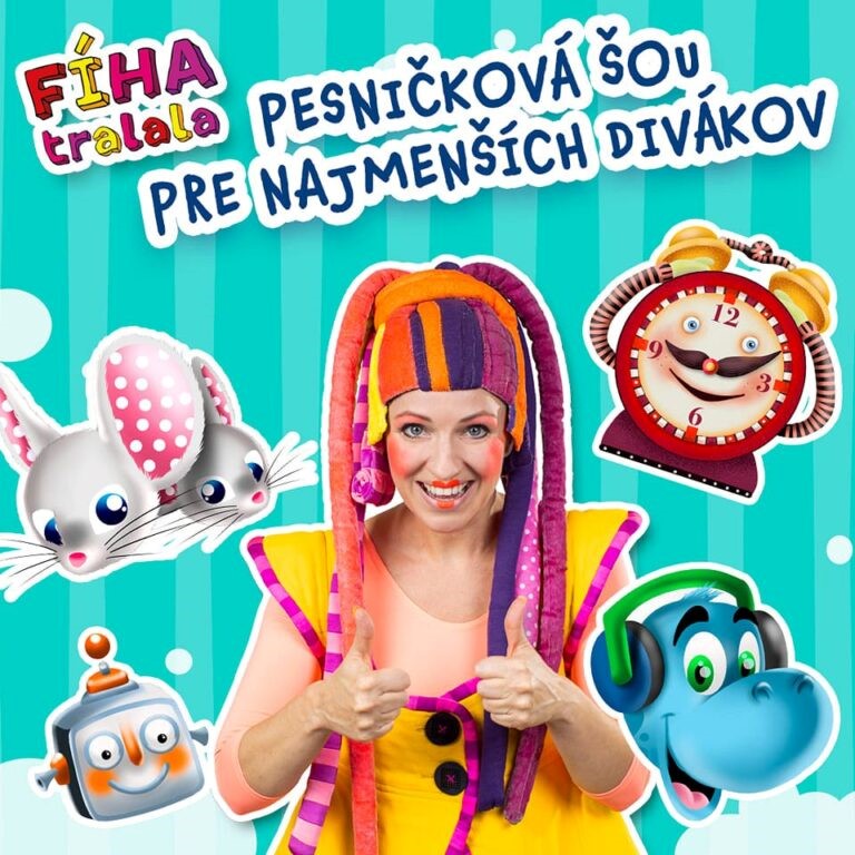Písničková show FÍHA tralala pro nejmenší diváky – nová show!