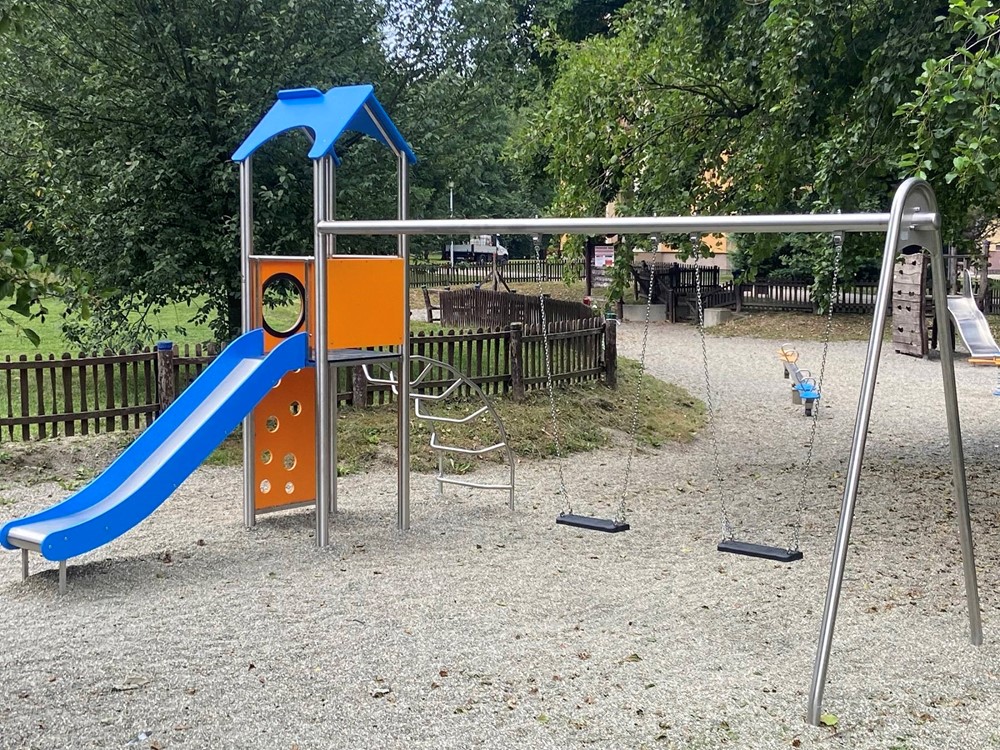 Bohumín během léta šperkuje dětské venkovní areály.