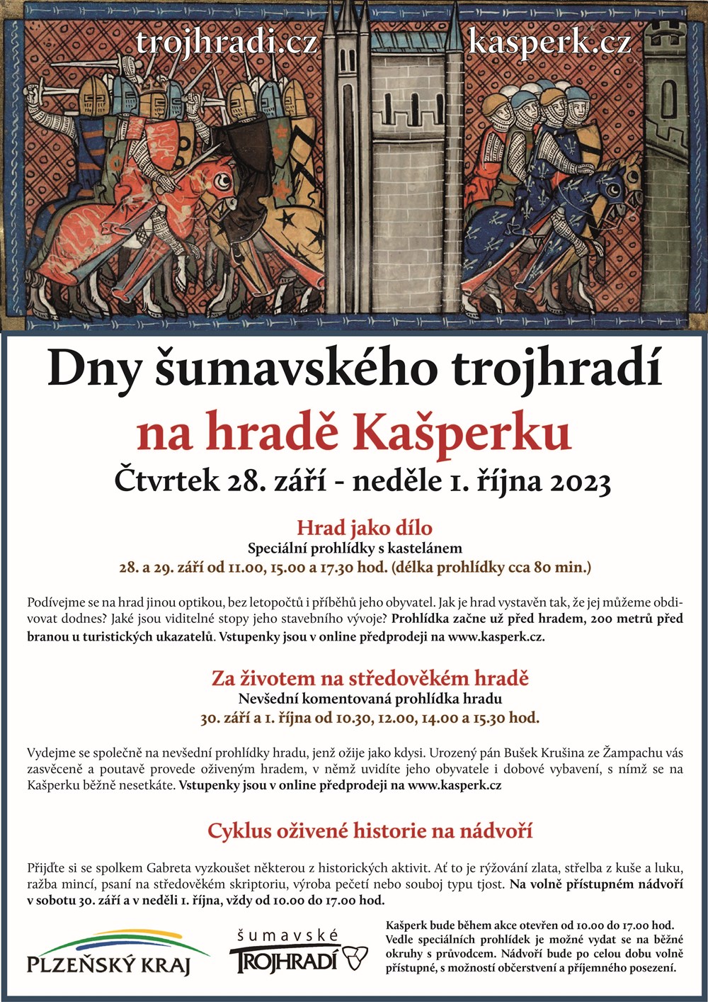 Za životem na středověkém hradě