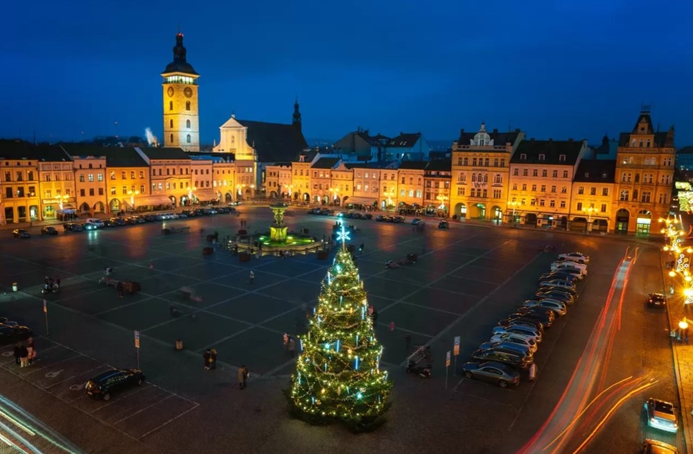 Rozsvícení vánočního stromu České Budějovice