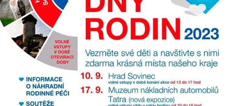 Dny rodin nabídnou zábavu i poznání