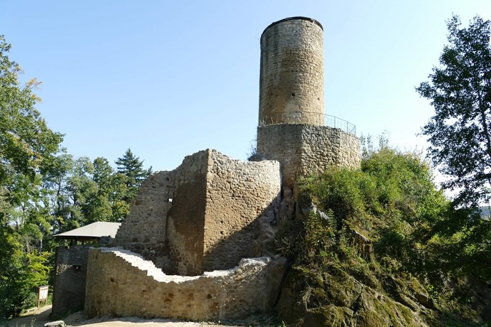 Zřícenina hradu Cimburk