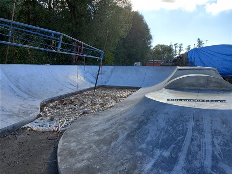 Skatepark v Benešově.