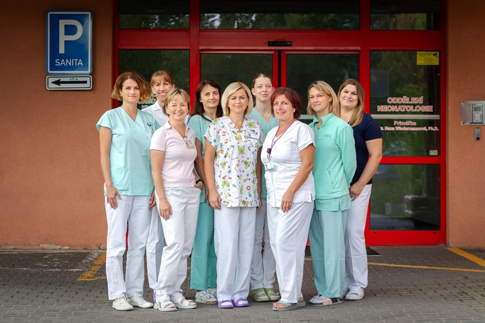 Paliativní a podpůrný tým Oddělení neonatologie.