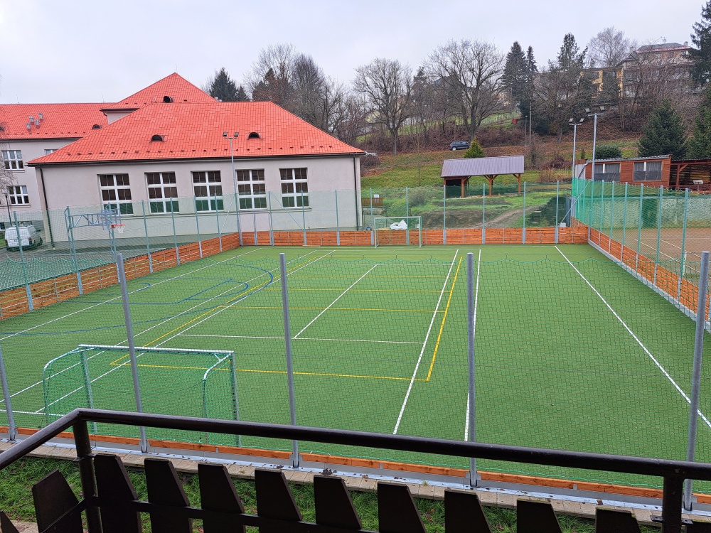 Antukové hřiště v Dolní Dobrouči prošlo modernizací