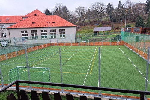 Antukové hřiště v Dolní Dobrouči prošlo modernizací