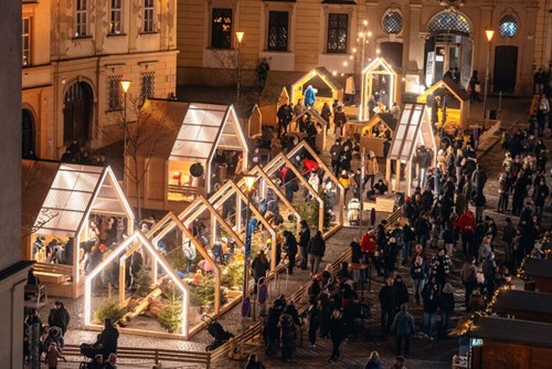 Nejlepší atrakce letošních Vánoc v Brně? Dětská vesnička a světelná stezka