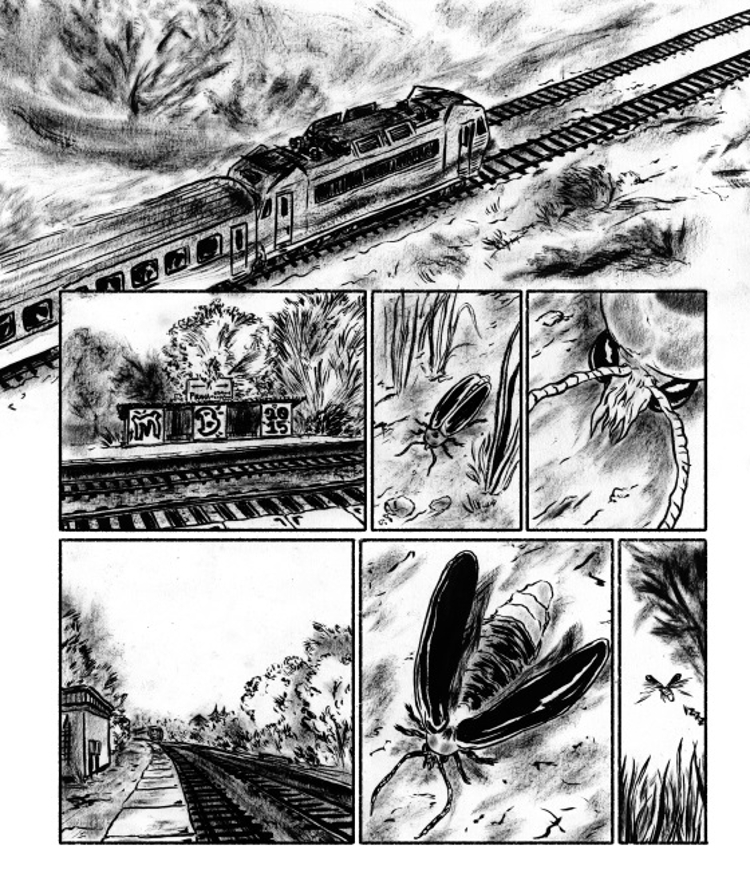 Nejlepším studentským komiksem je Trať. Cenu Magnesia získal student plzeňské SUTNARky Martin Schütz