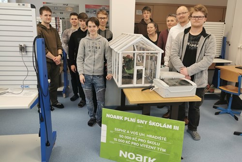 Soutěž škol o nejlepší elektrotechnický projekt  ovládli studenti z Uherského Hradiště